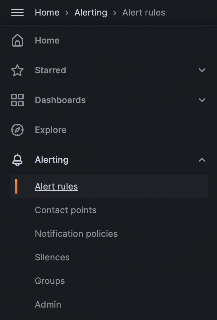 Grafana notification channels