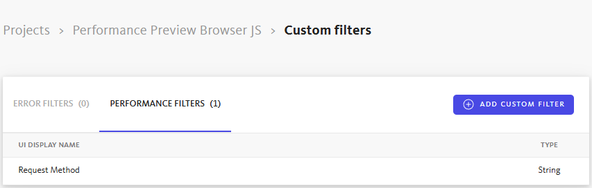 Add custom filter